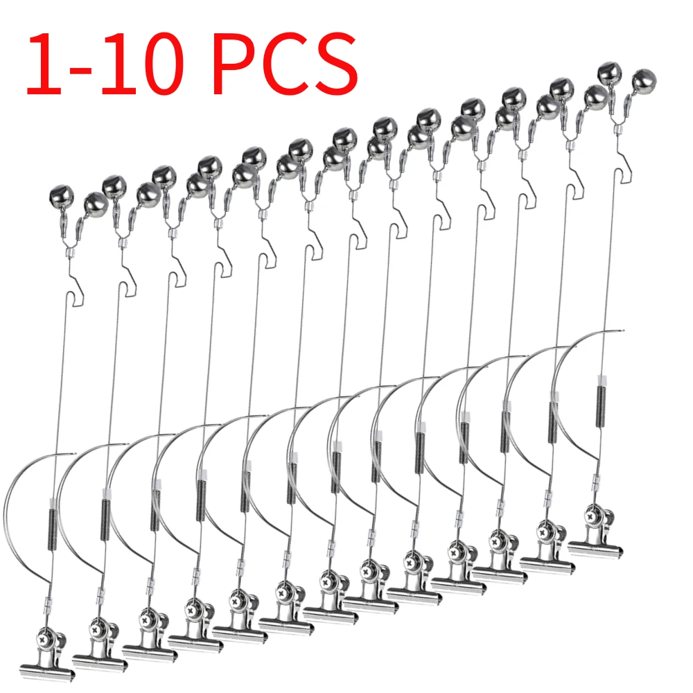 Bite Indicator - 1-10 PCS Fishing Bell Bite Alarms