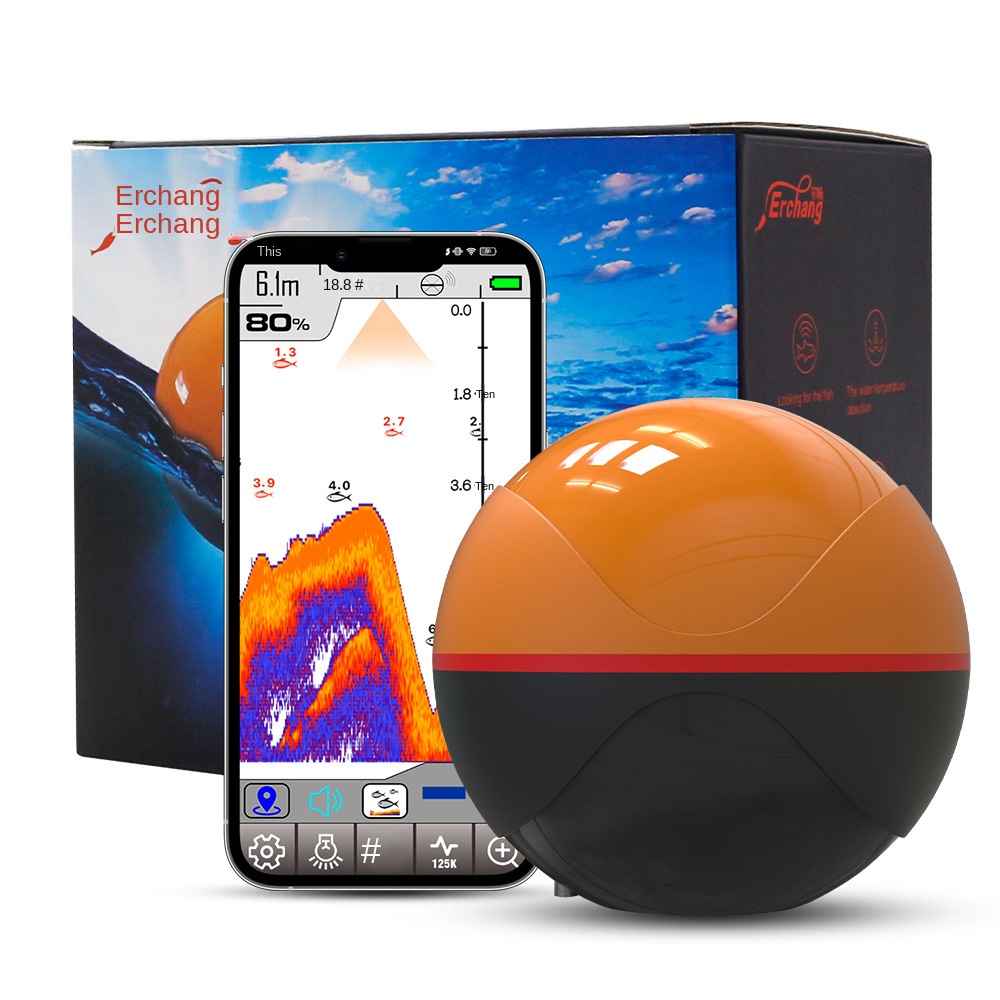 new Dual-Frequency Smart WiFi  - Fish Finder Battery ulasan dan harga