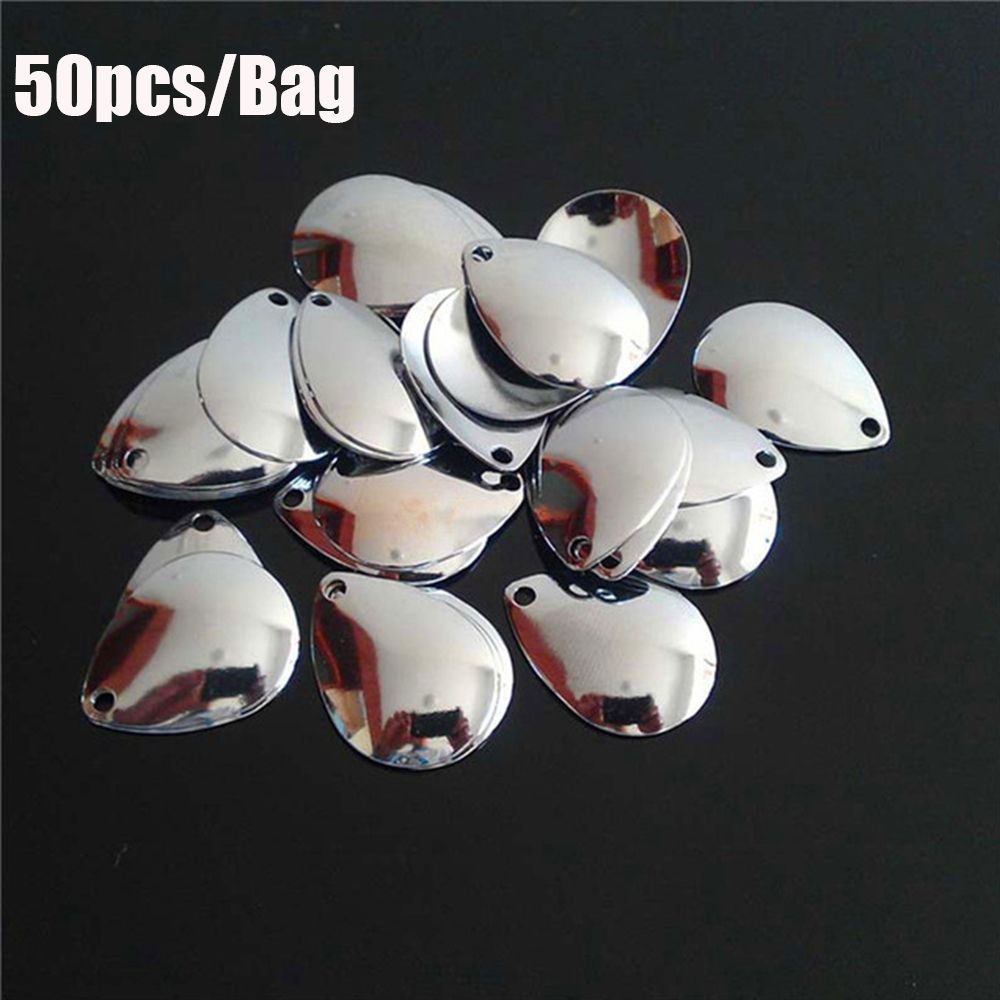 50PCS Silver Smooth Nickel Seq - Bite Alarm ulasan dan harga