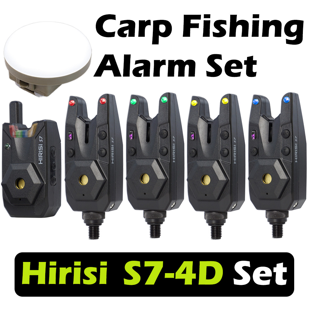 Hirisi S7-4D Wireless Carp Fis - Bite Alarm ulasan dan harga
