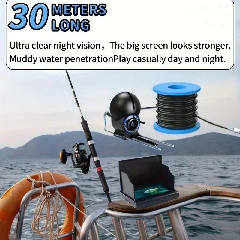 4.3 Inch/5 Inch Night Vision U - Fishing Depth Finder ulasan dan harga
